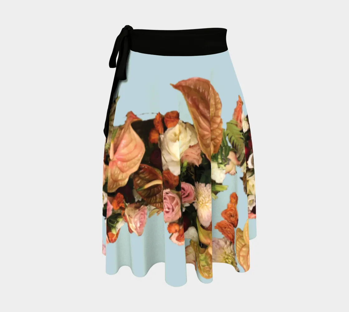 Anthurium Abound Wrap Skirt