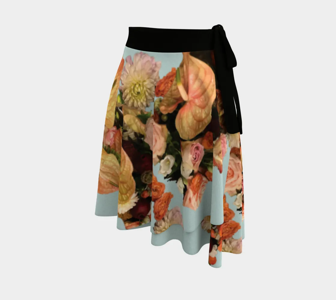 Anthurium Abound Wrap Skirt