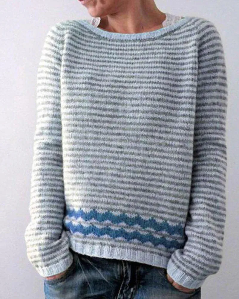Bella Retro Knit Sweater