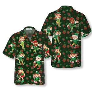 Christmas Elf Party Hawaiian Shirt, Funny Elf Christmas Shirt, Best Xmas Gift Idea