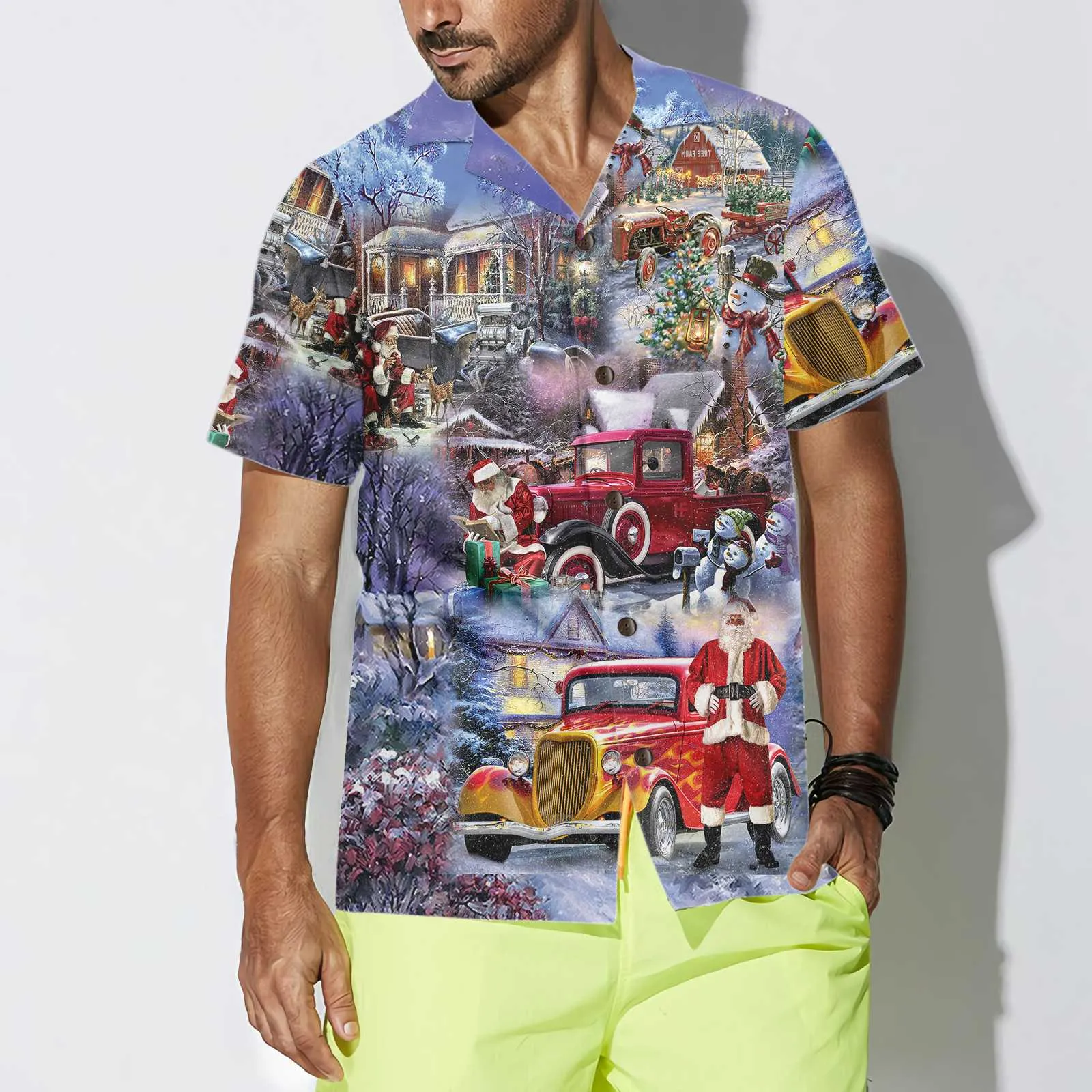 Christmas Is Better With Hod Rod Hawaiian Shirt, Funny Christmas Shirt, Unique Xmas Gift Idea