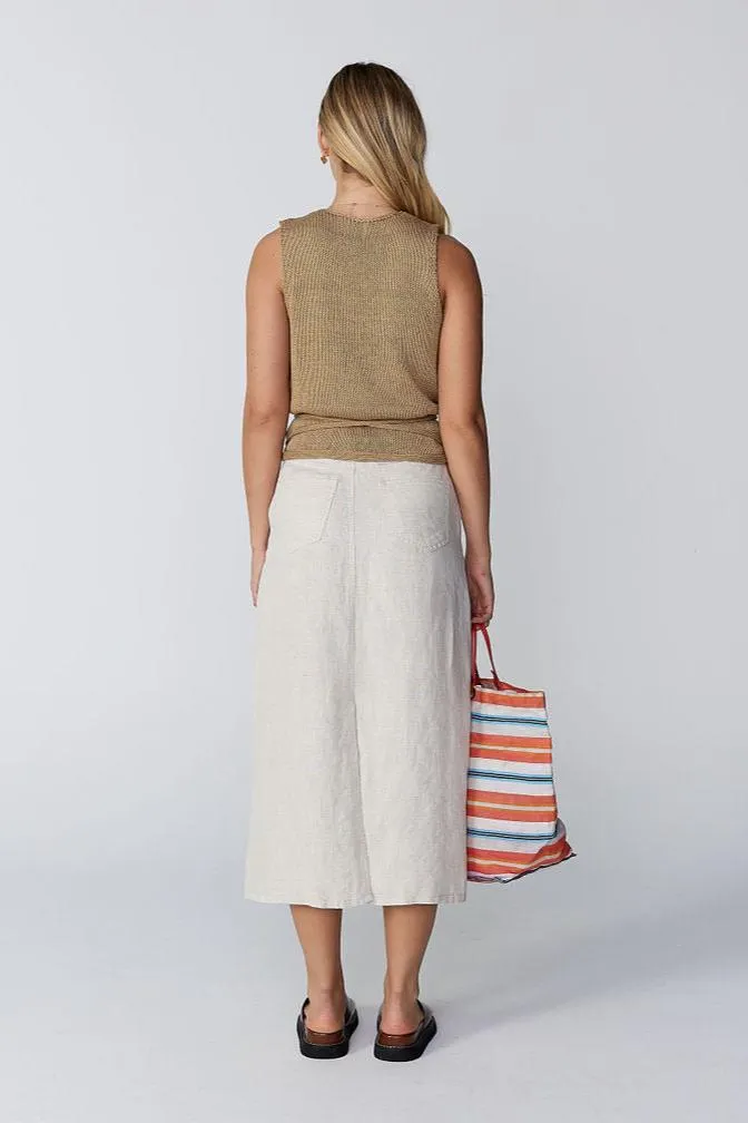 DENVER LINEN SKIRT