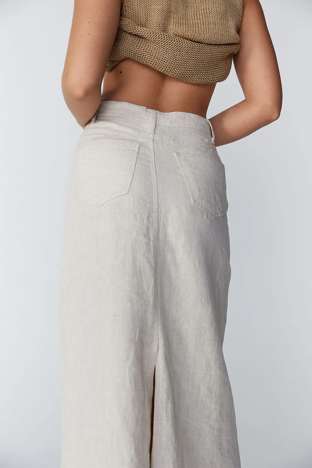 DENVER LINEN SKIRT