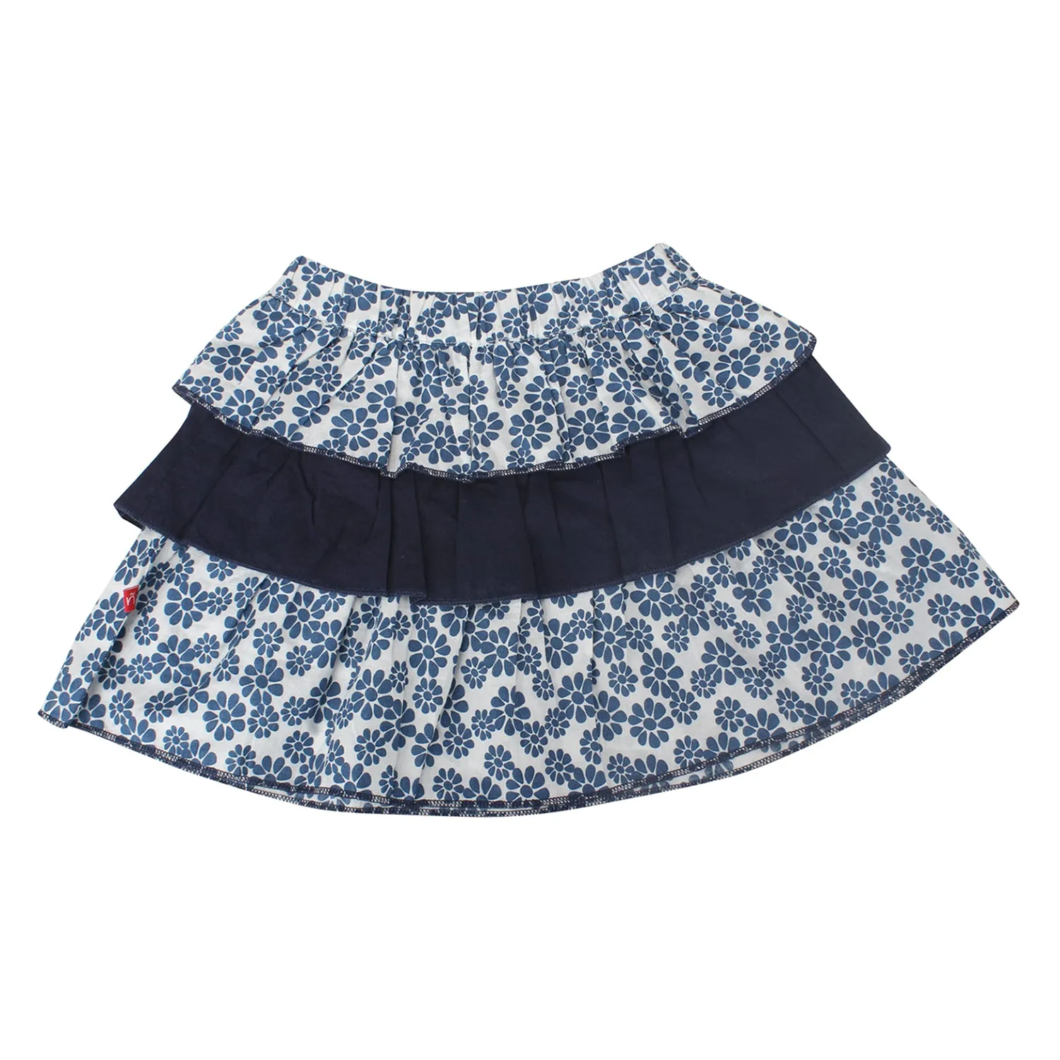 Floral Multicolor Girl Skirts
