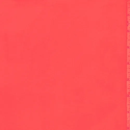 Hunter Orange Crepe Georgette Fabric