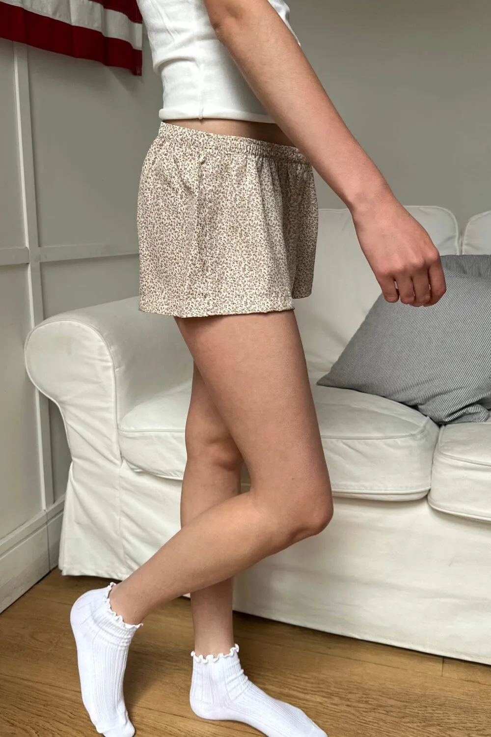 Keira Floral Pajama Shorts