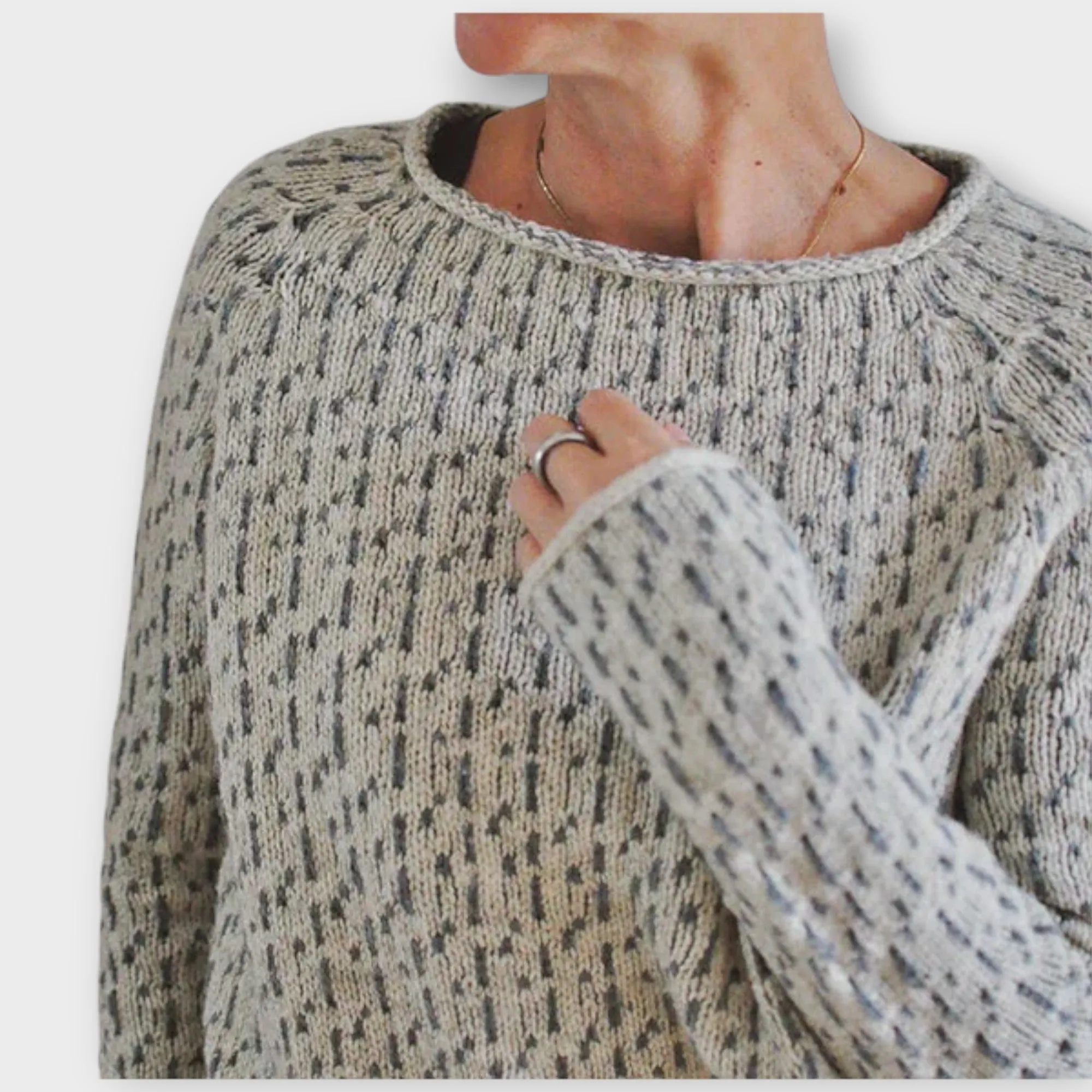 Lena Elegant Knit Pullover