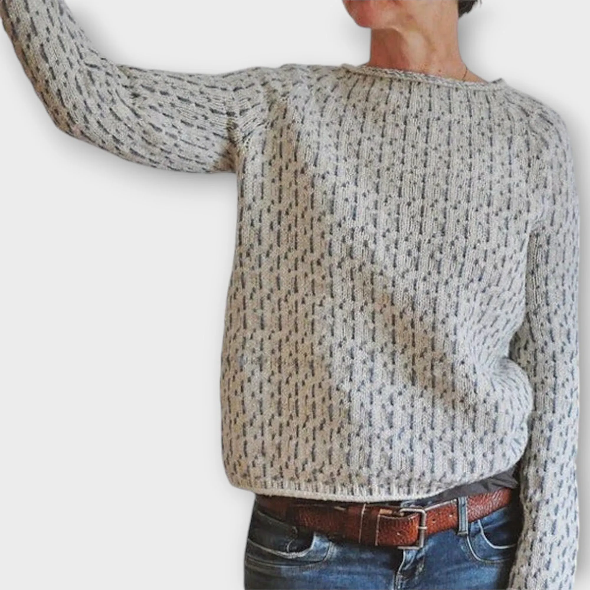 Lena Elegant Knit Pullover