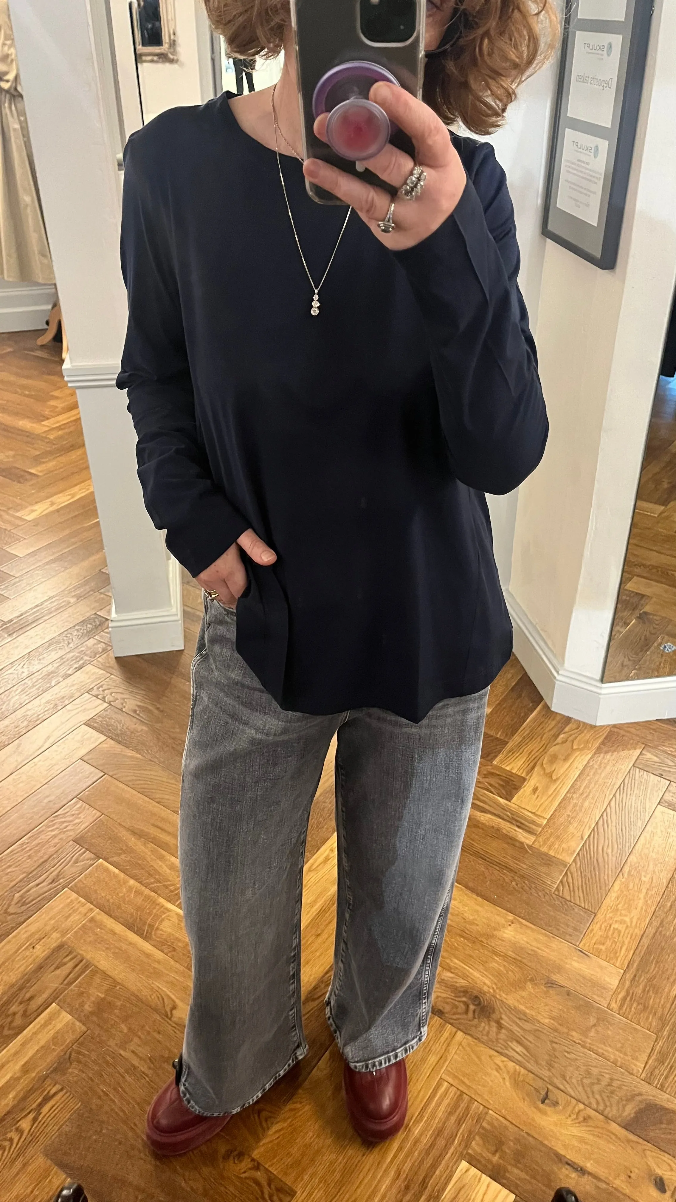 Lis Lareida Temin Long Sleeve Tee in Black