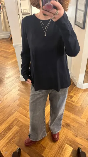 Lis Lareida Temin Long Sleeve Tee in Black