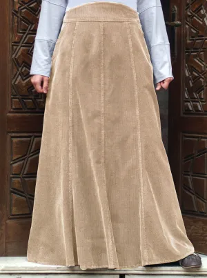 Nina Corduroy Maxi Skirt