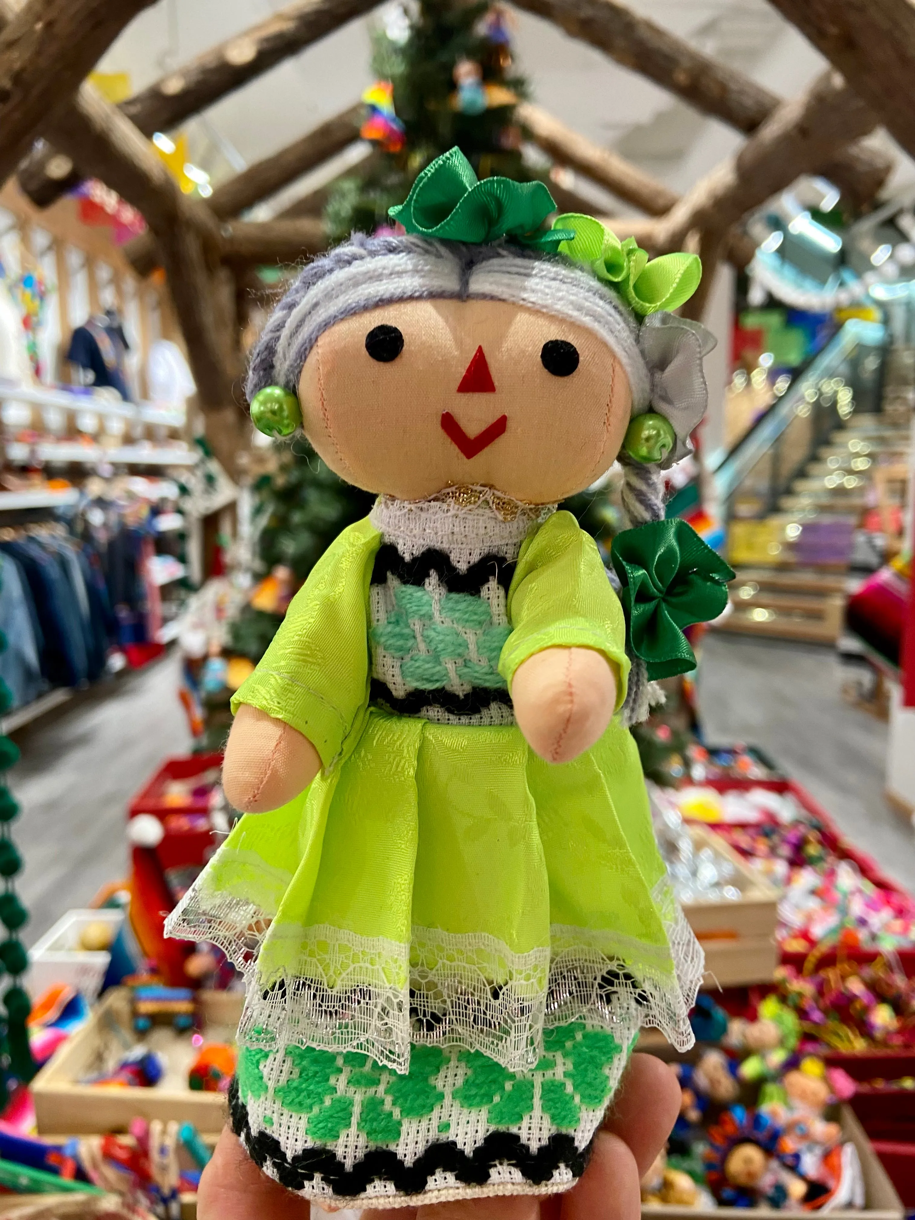 "Las LeLes" Otomí Mexican Dolls— Small