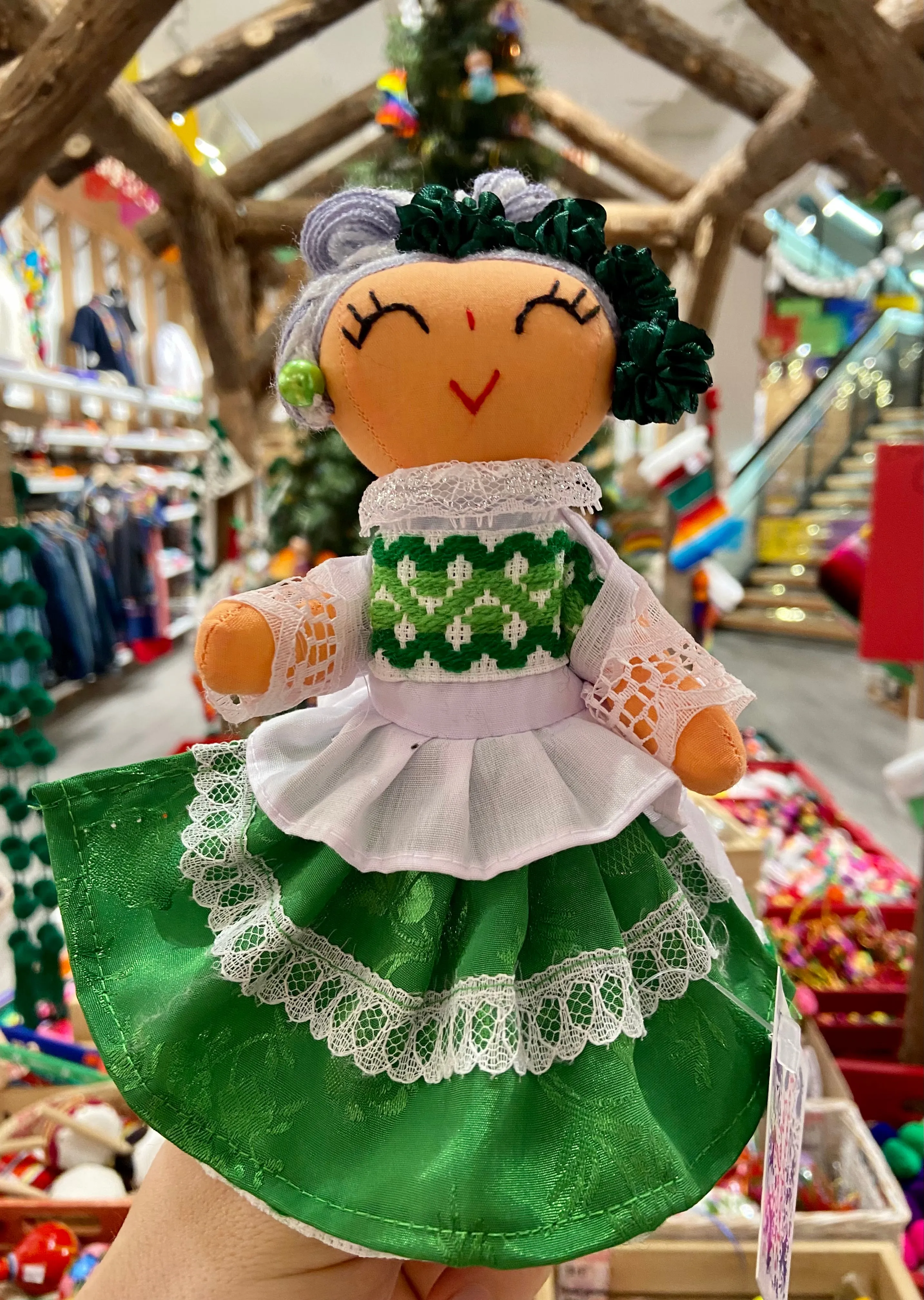 "Las LeLes" Otomí Mexican Dolls— Small