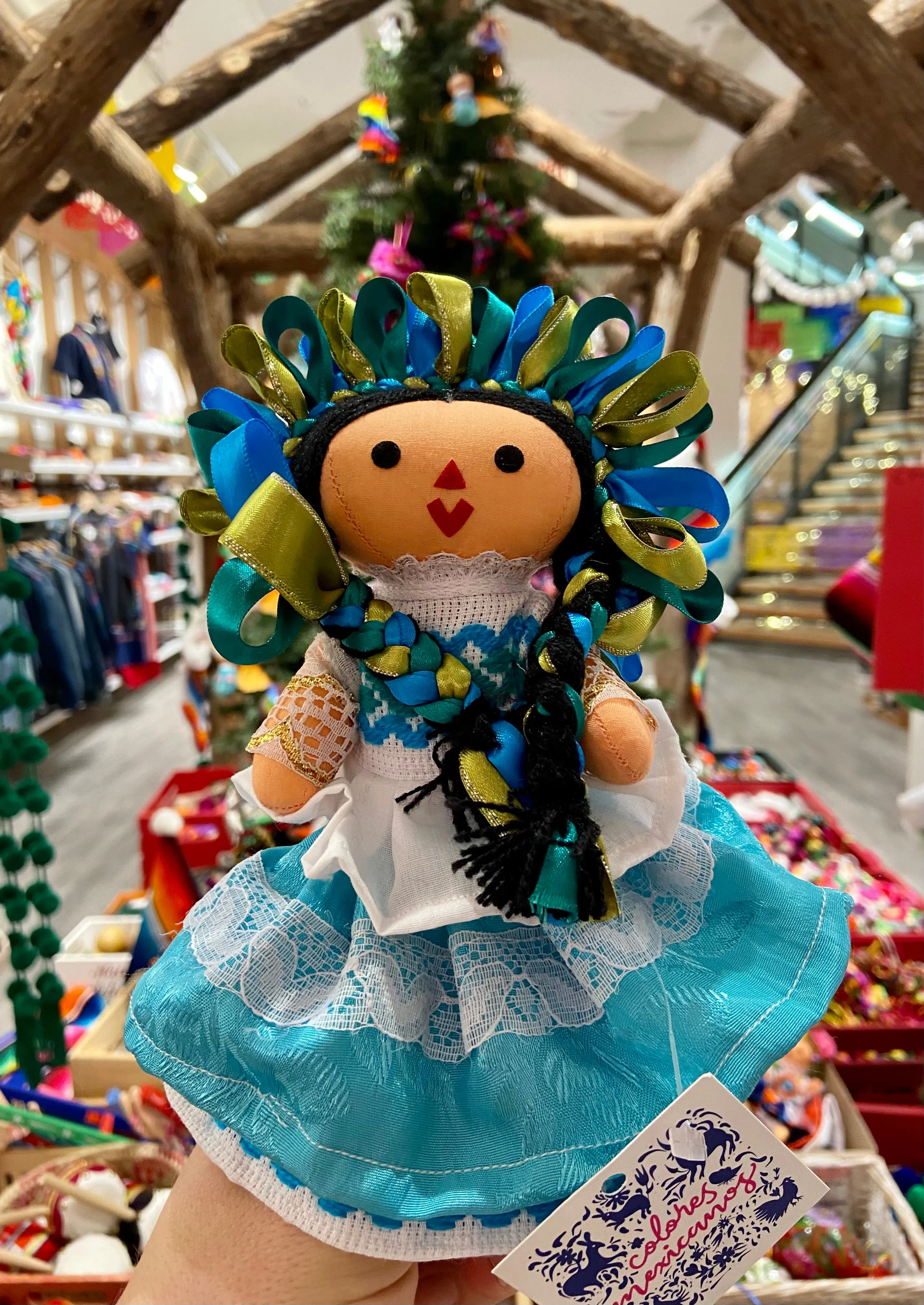 "Las LeLes" Otomí Mexican Dolls— Small