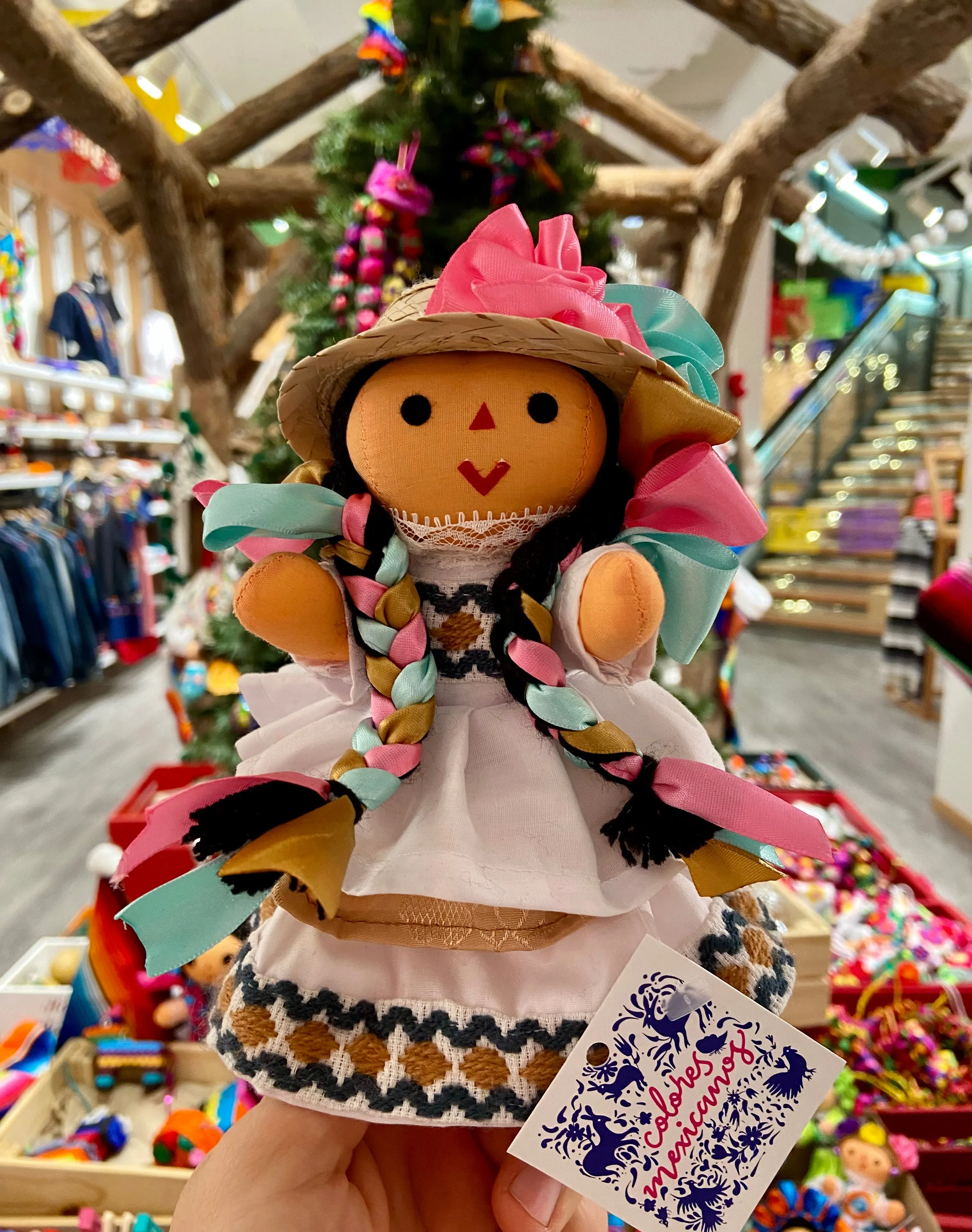 "Las LeLes" Otomí Mexican Dolls— Small
