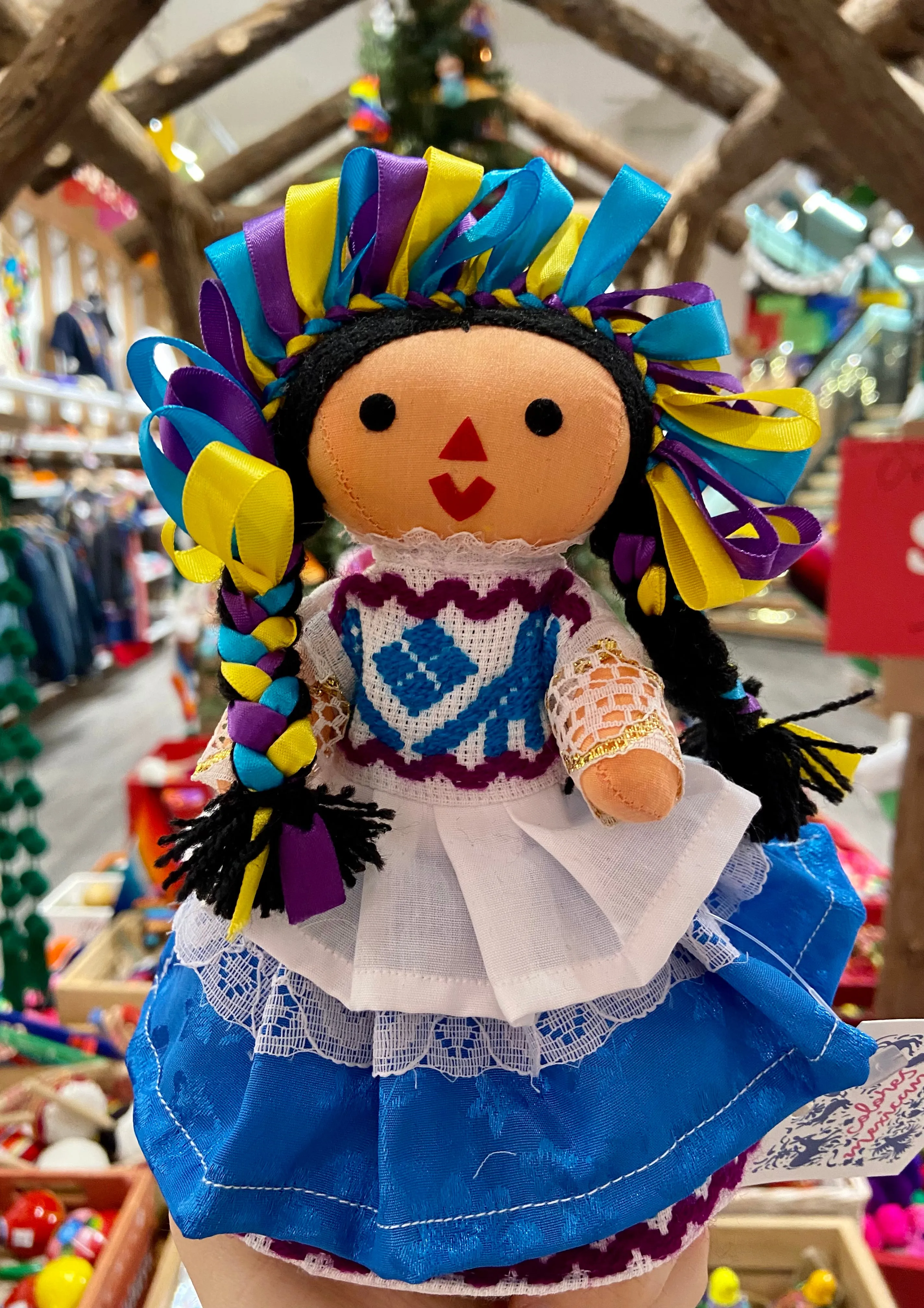 "Las LeLes" Otomí Mexican Dolls— Small