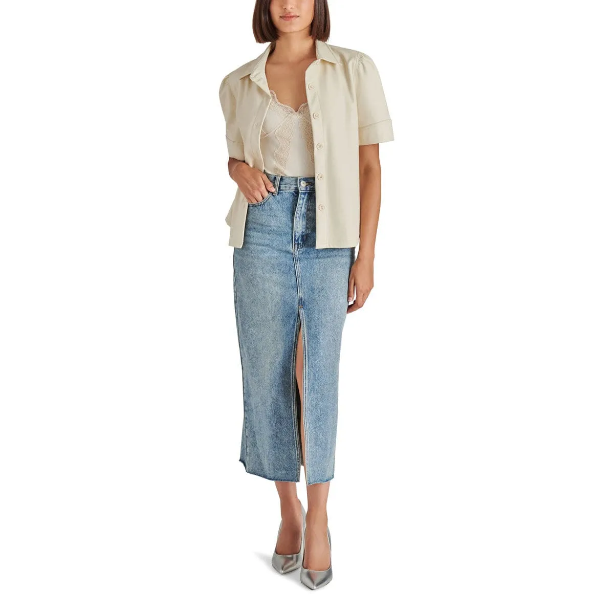 Steve Madden Avani Denim Skirt