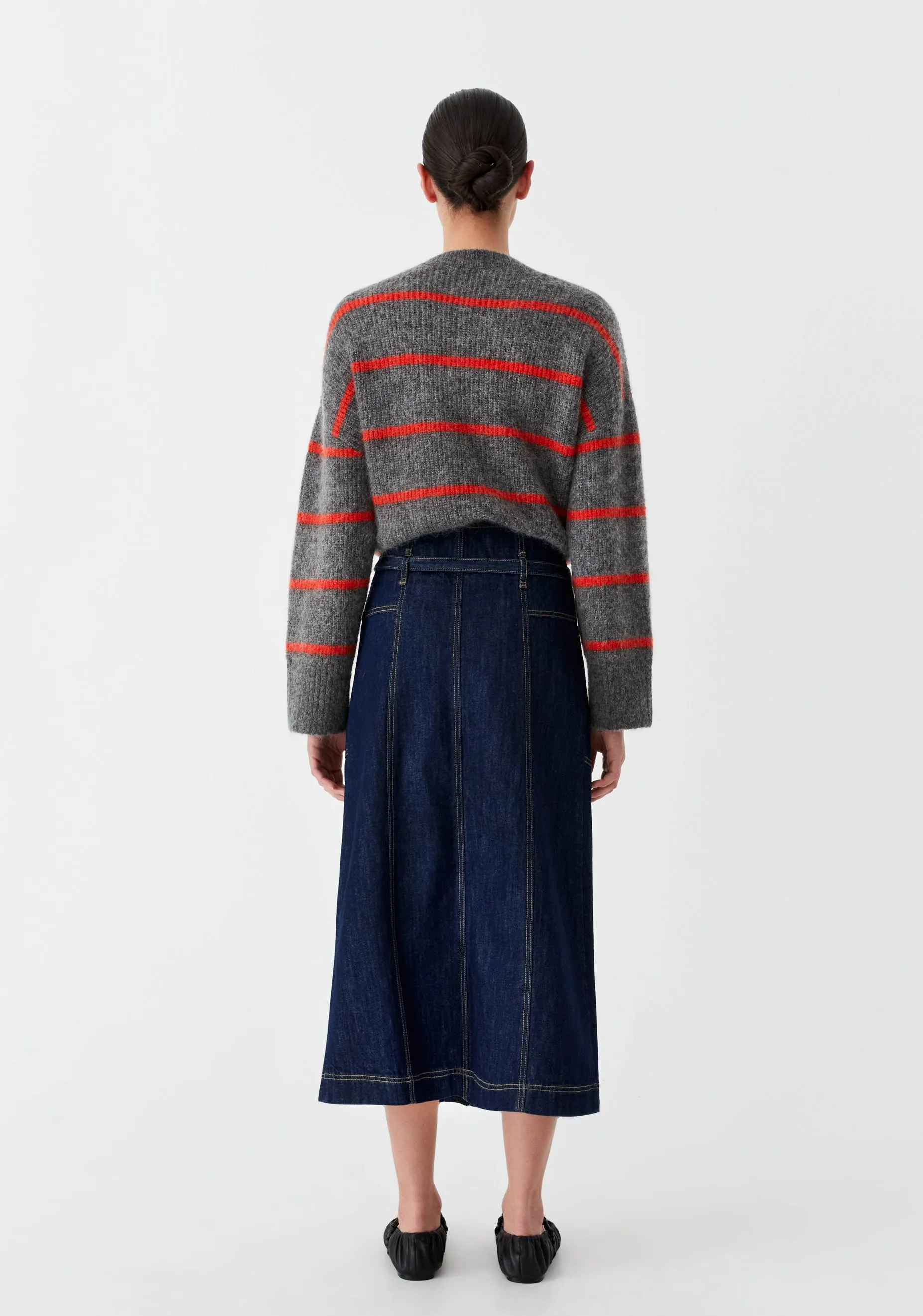 Tyler Denim Skirt_Indigo
