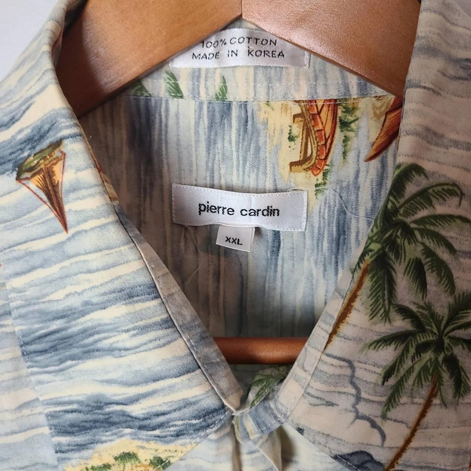 Vintage 90's Hawaiian Button down short shirt
