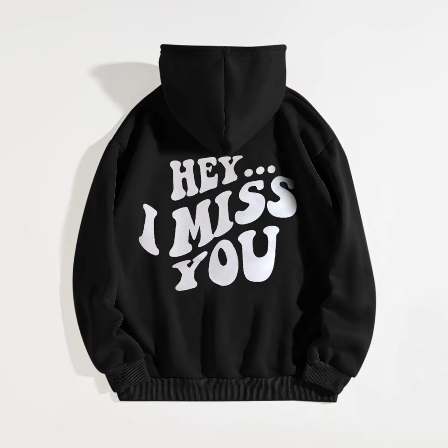 Women Oversize Fleece Hoodie Sweatshirt Long Sleeve Floral Slogan Letter Graphic Print Drop Shoulder Drawstring top