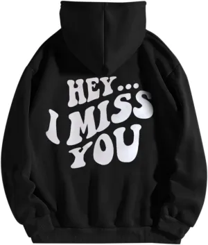 Women Oversize Fleece Hoodie Sweatshirt Long Sleeve Floral Slogan Letter Graphic Print Drop Shoulder Drawstring top