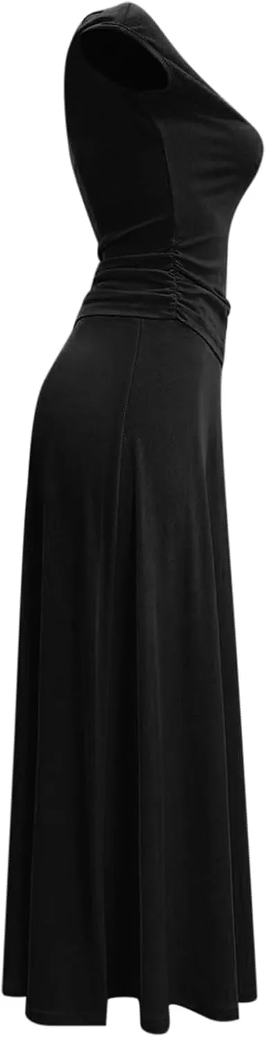 Women's 2 Piece Summer Outfits Dressy Casual Knit Short Sleeve Crop Top High Waist Midi Skirt Set Plus Sequin